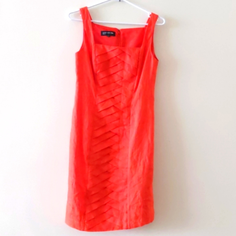 Jones New York dress sleeveless shift dress size 4